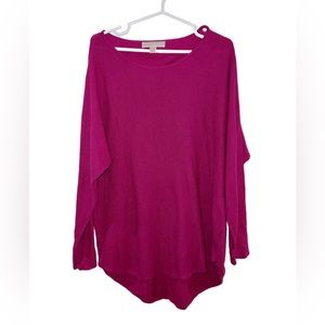Michael Kors Knit Size XL Magenta EUC